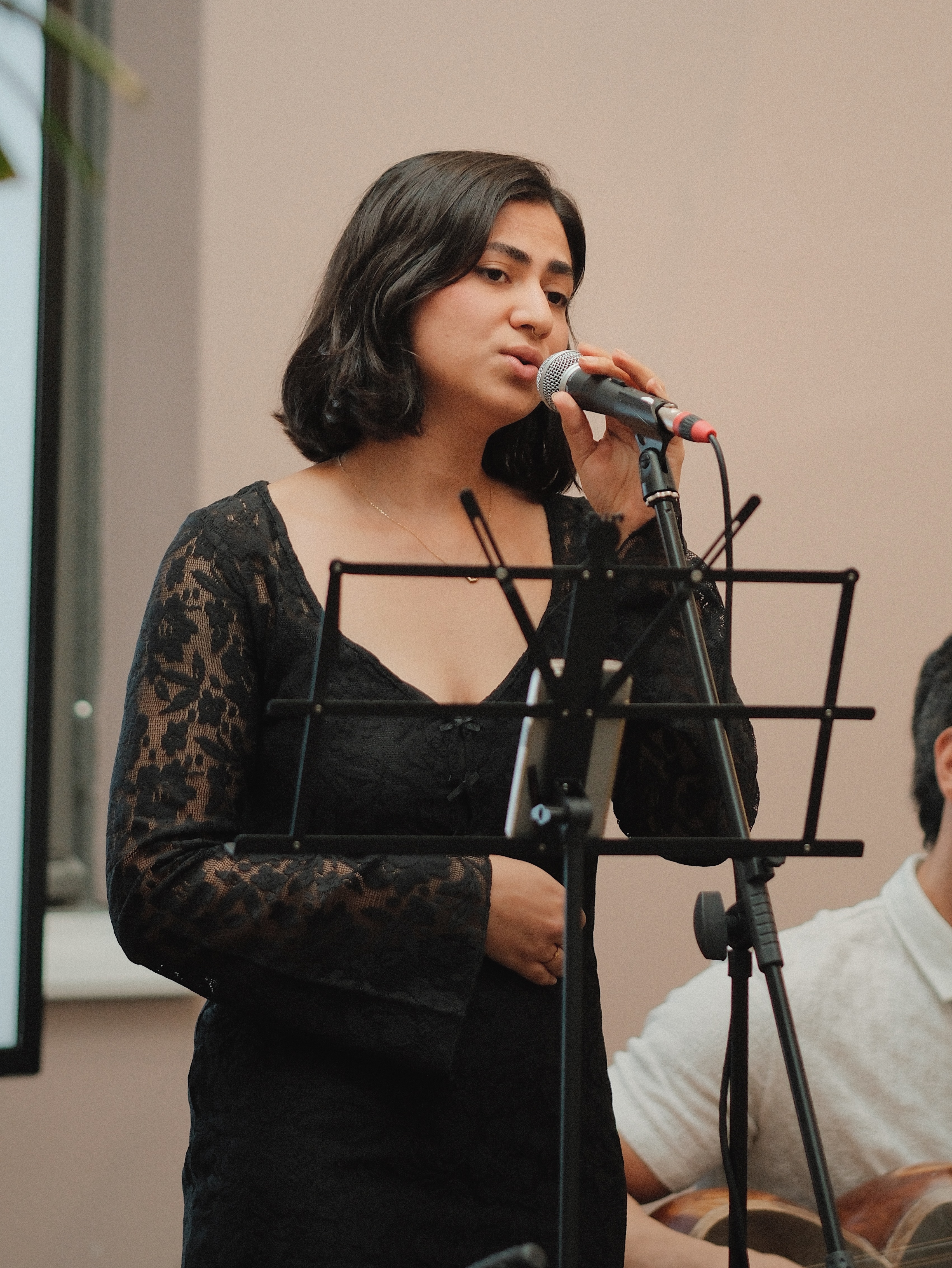 Singing with Nova Band